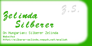 zelinda silberer business card